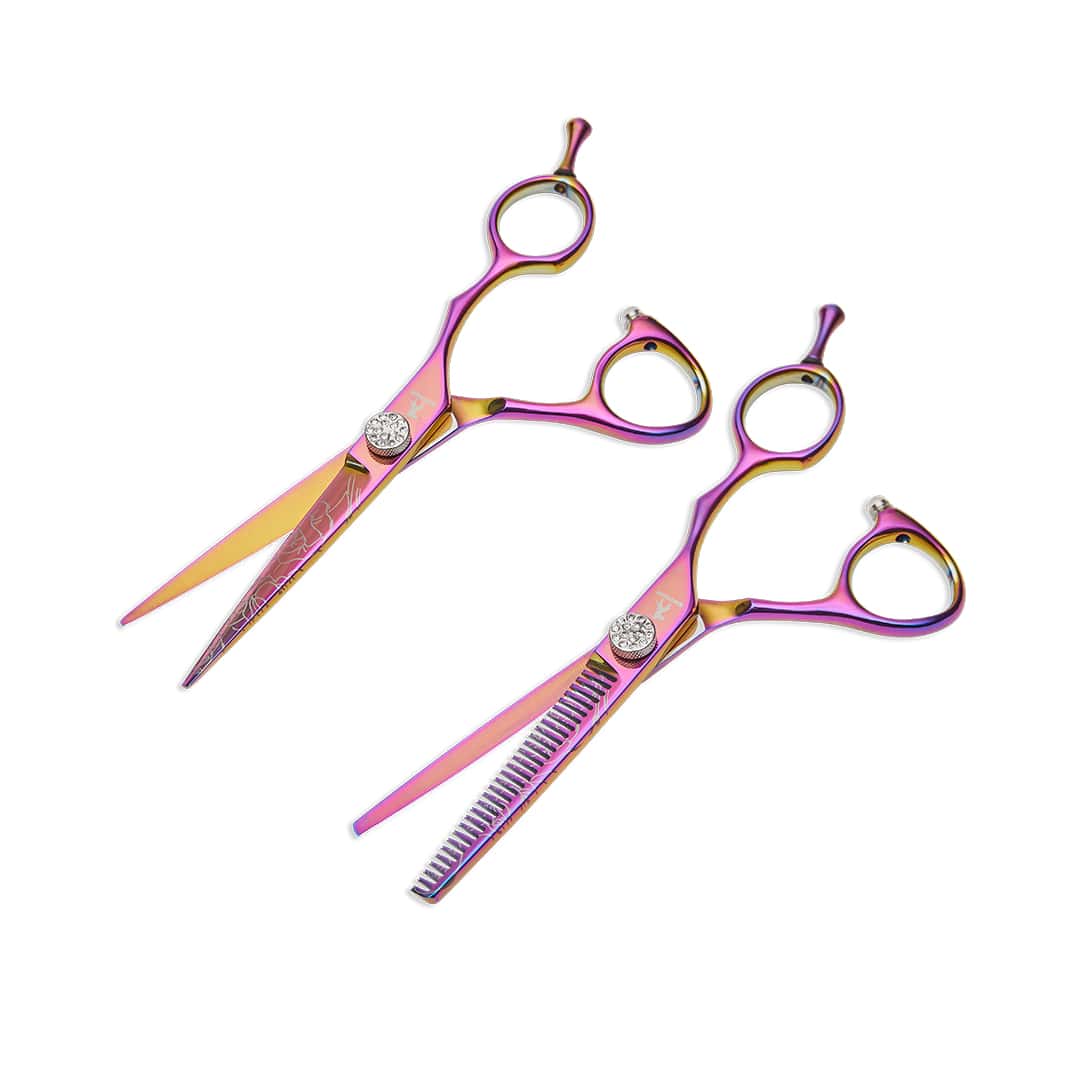 Shogun Rosa professional hairdressing scissors set 5.0 / 5.5 / 6.0  inch