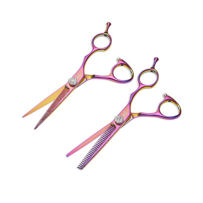 Shogun Rosa professional hairdressing scissors set 5.0 / 5.5 / 6.0  inch