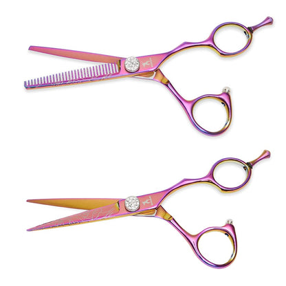 Shogun Rosa professional hairdressing scissors set 5.0 / 5.5 / 6.0  inch