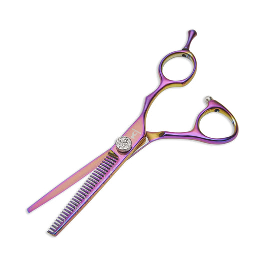 Shogun Rosa professional hairdressing thinning scissors 5.5 inch