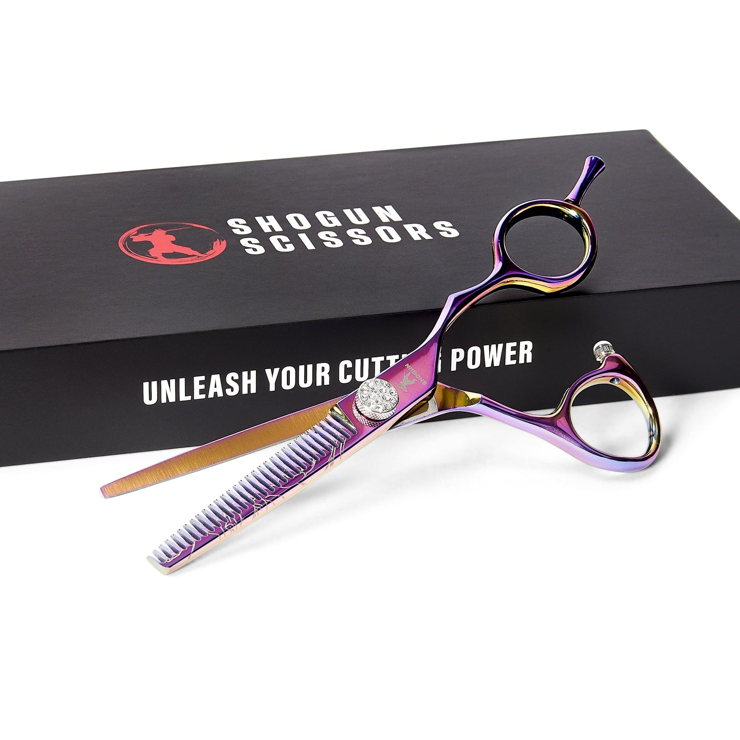 Shogun Rosa professional hairdressing thinning scissors 5.5 inch
