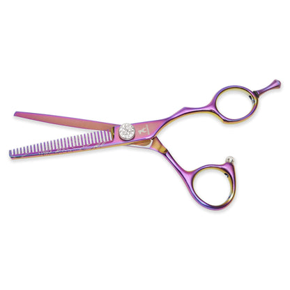 Shogun Rosa professional hairdressing thinning scissors 5.5 inch